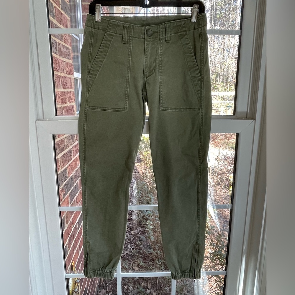 CAbi Cargo Pants - Army Green